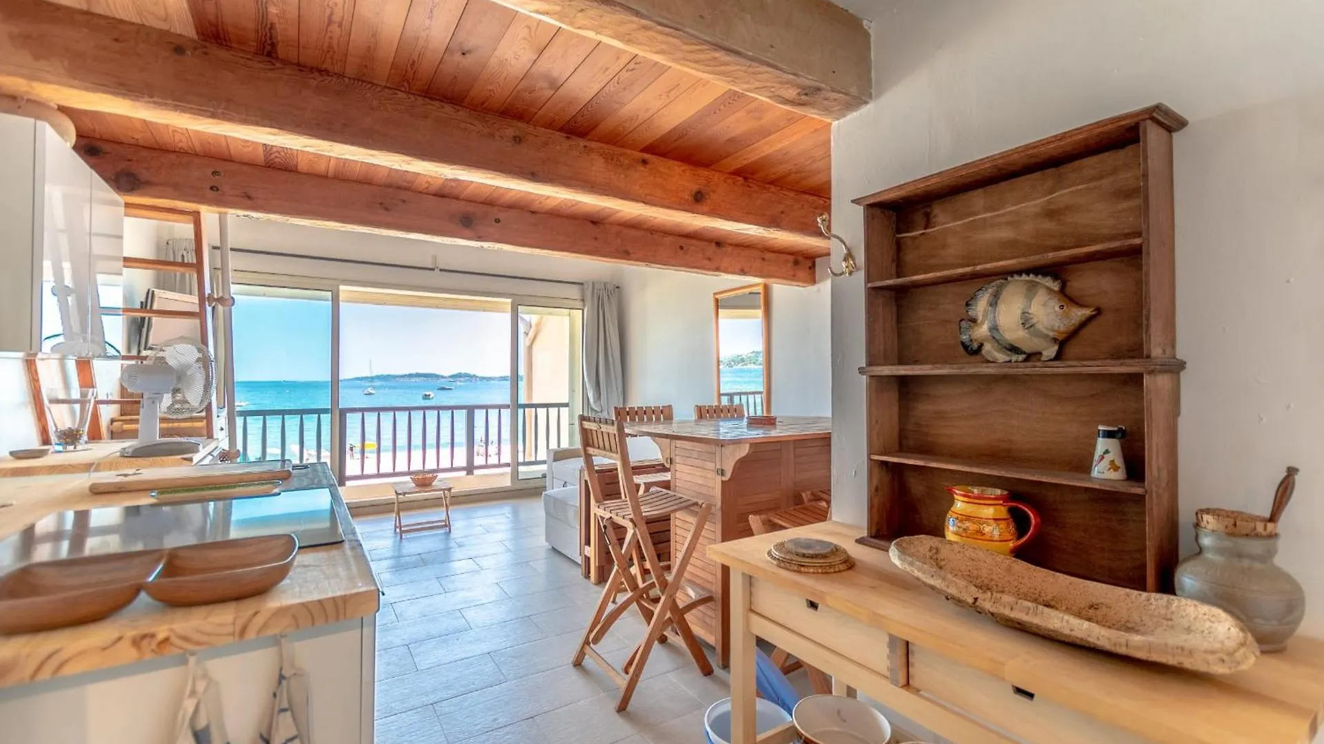 Renovated Apartment With Mezzanine Grimaud